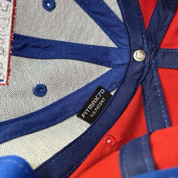 FC Dallas 96 MLS Adidas Small/Medium Adult Fitmax 70 Hat Cap Blue/Red/White - Picture 11 of 13
